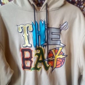Fresh, Tan, XL, Men's, Bay Area Sweatshirt